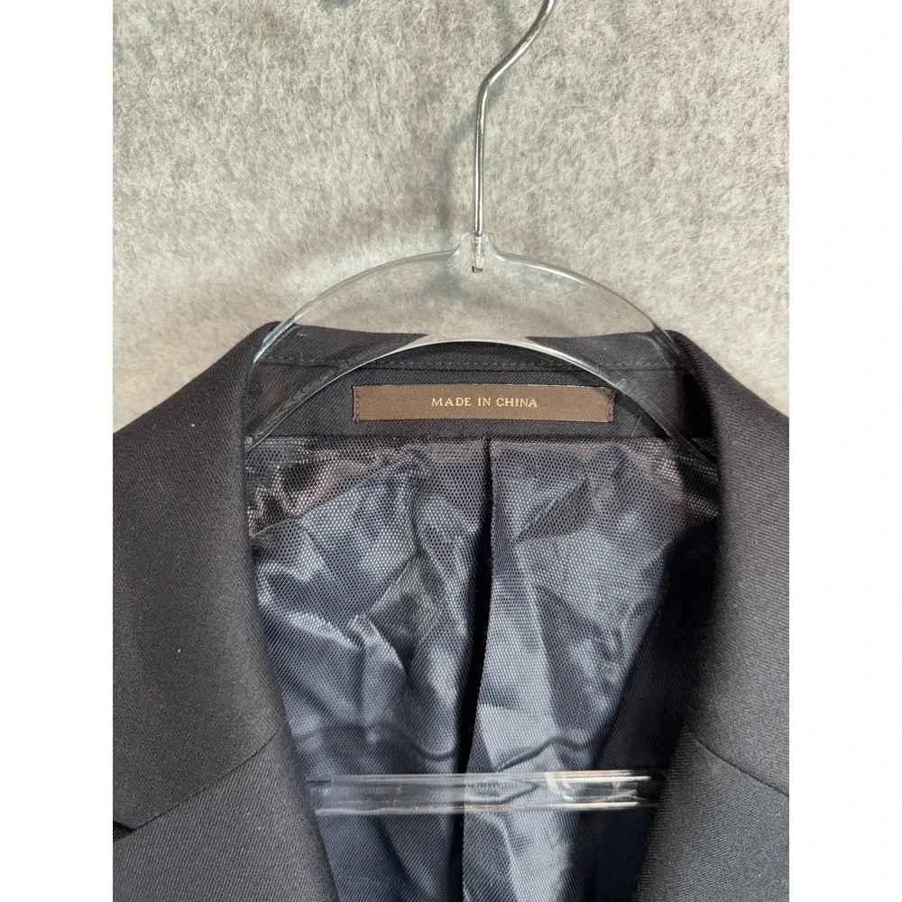 Tasso Elba Blazer Mens 40S Wool Cashmere Two Button Sport‎ Coat Macy's Lined
